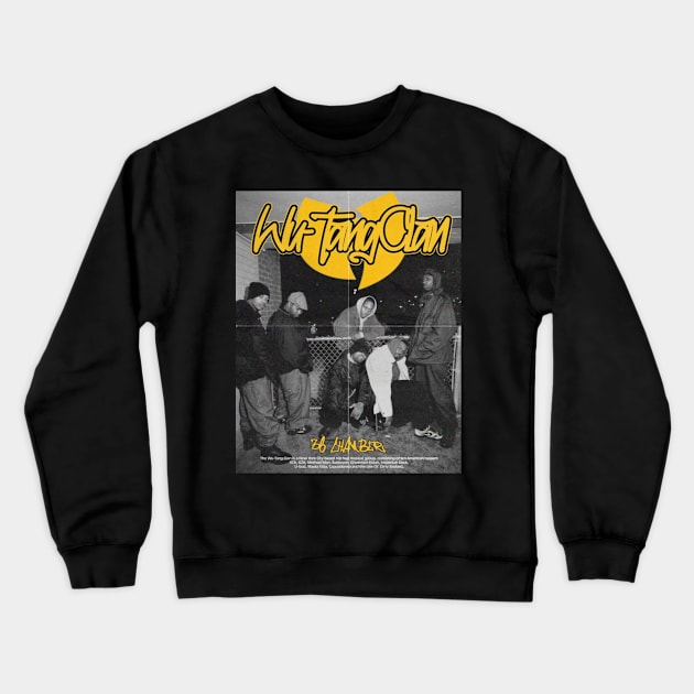 WU-TANG CLAN MERCH VTG Crewneck Sweatshirt by Birsencavus